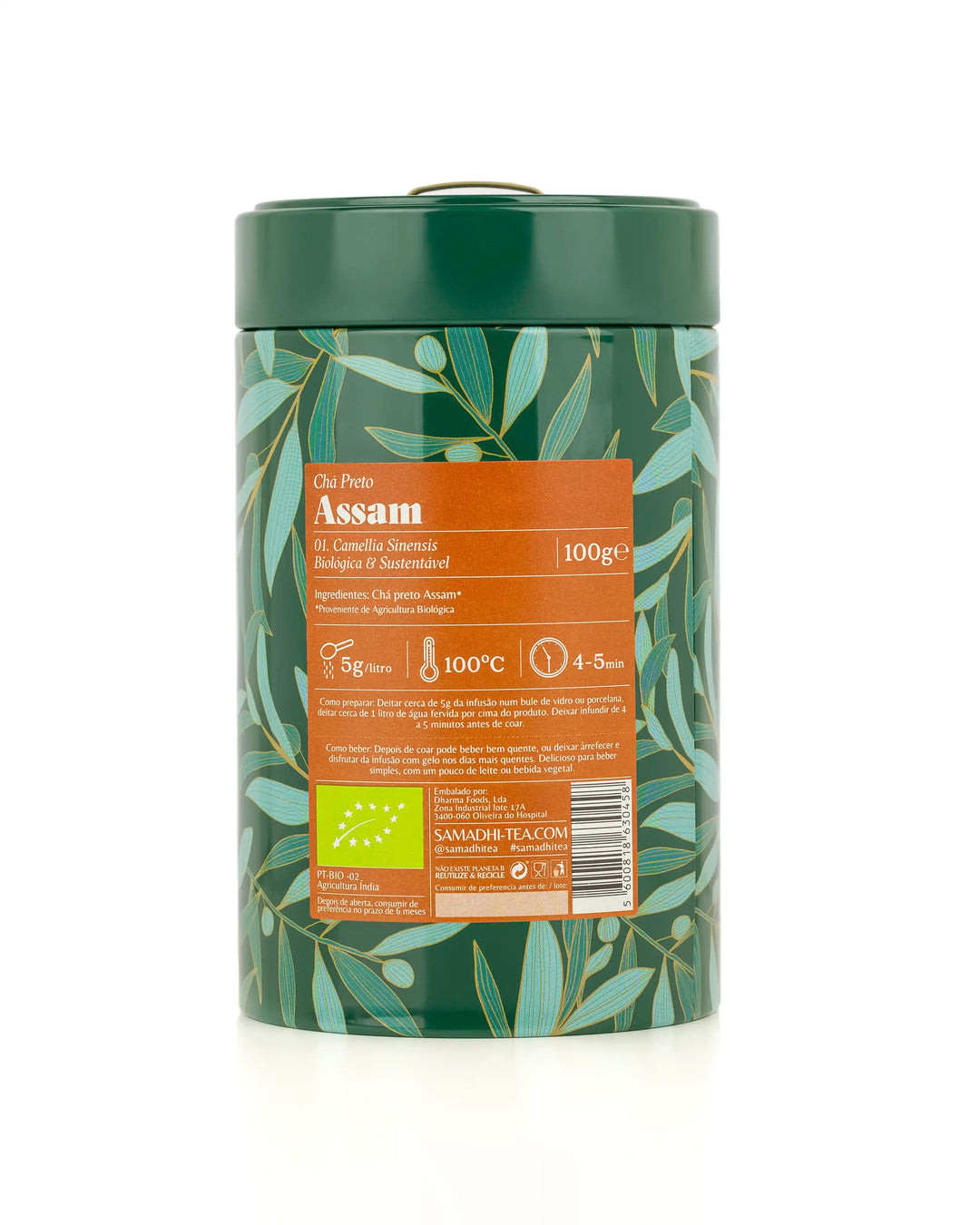 Chá Preto 100% Biológico Assam