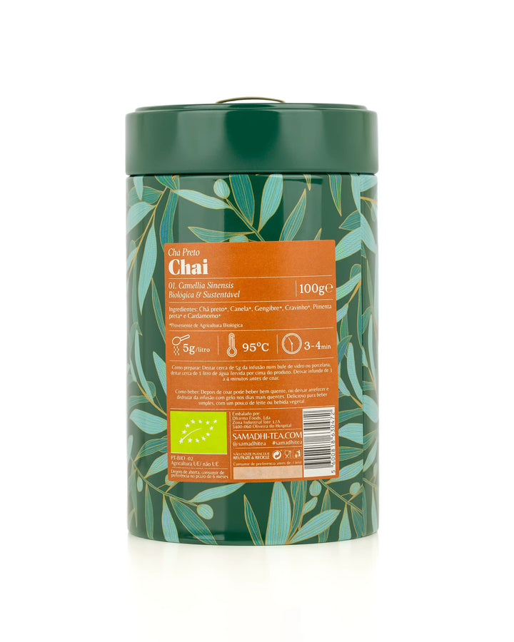 Chá Preto 100% Biológico Chai