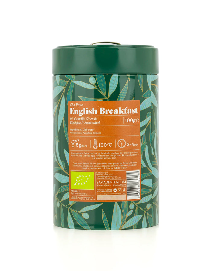 Chá Preto 100% Biológico English Breakfast