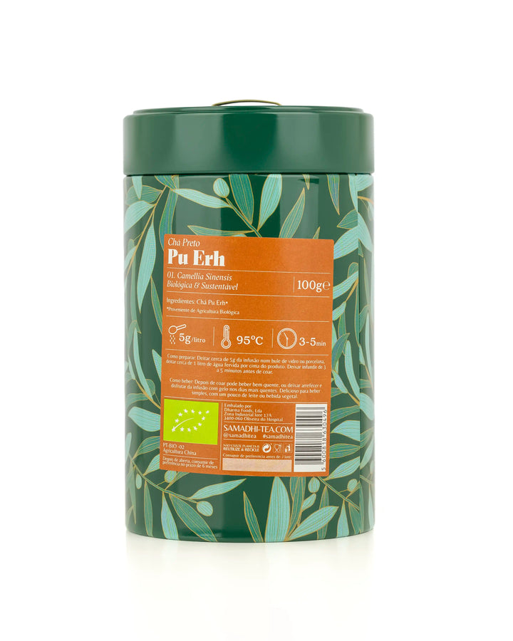 Chá Preto 100% Biológico Pu Ehr