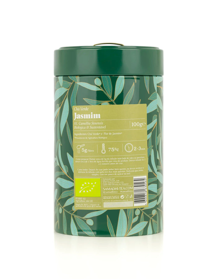 Chá Verde 100% Biológico de Jasmim