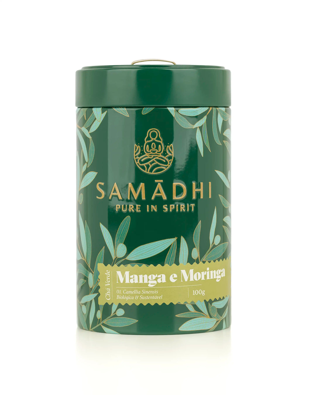 Chá Verde 100% Biológico Manga Moringa