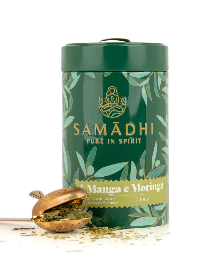Chá Verde 100% Biológico Manga Moringa