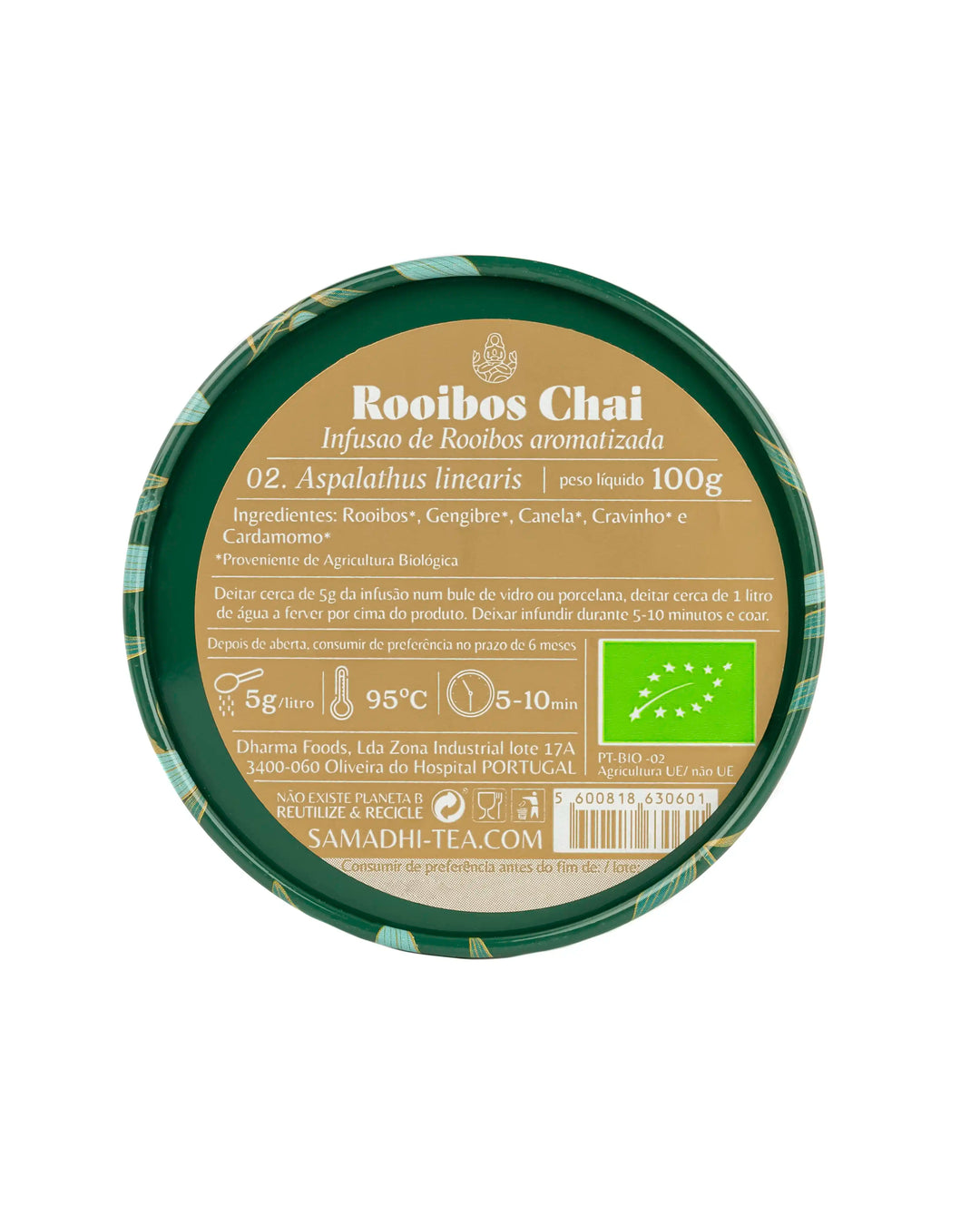 Infusão 100% Biológica Rooibos Chai