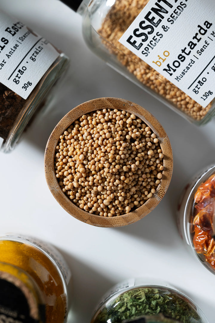 Moutarde en grains Essentia 120g