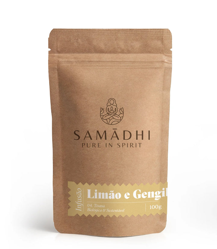 Infusão 100% Biológica Gengibre e Limão