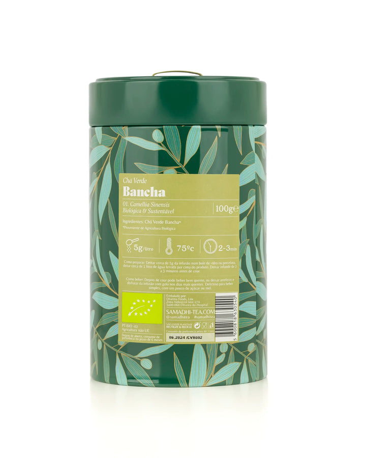 Chá Verde 100% Biológico Bancha