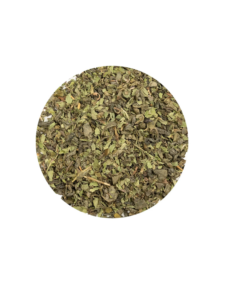Chá Verde 100% Biológico Gunpowder e Menta