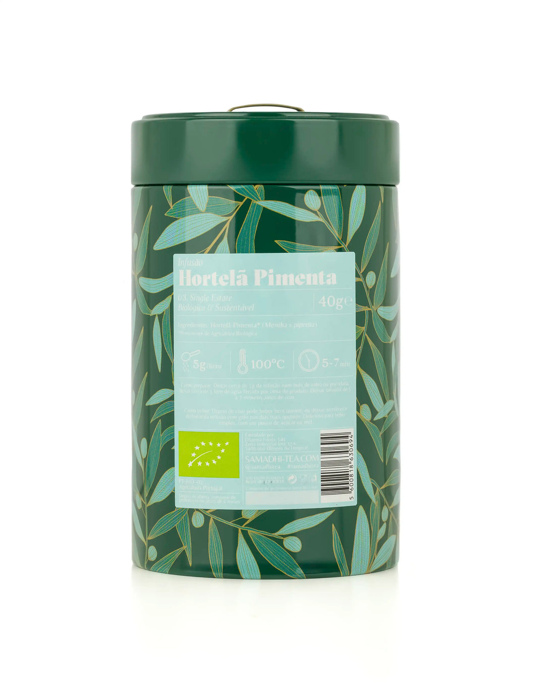 Infusão 100% Biológica de Hortelã Menta