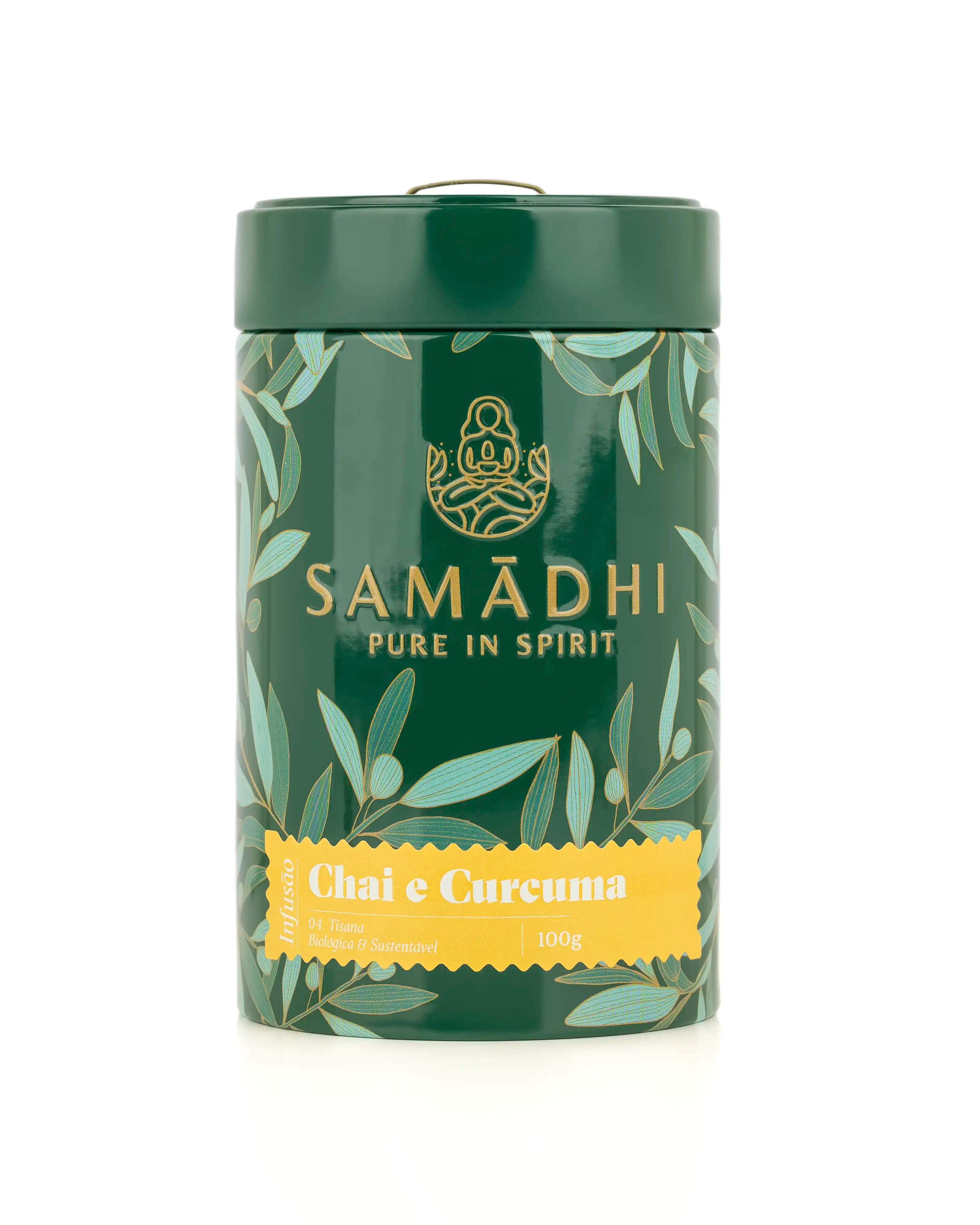 100% Organic Chai and Turmeric Infusion โ Samadhi Tea