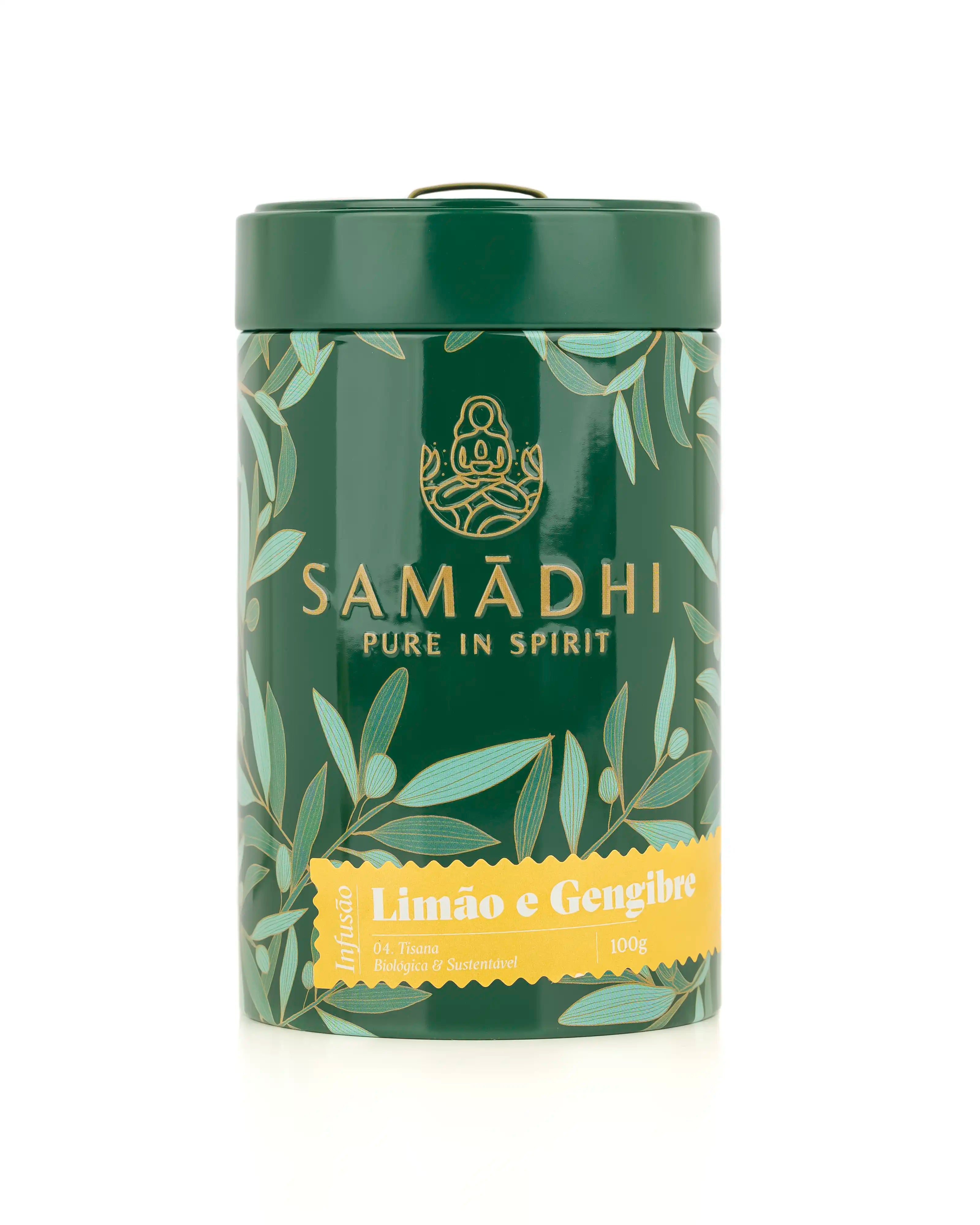 100% Organic Ginger and Lemon Infusion โ Samadhi Tea